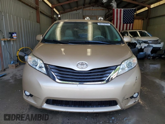 2011 Toyota Sienna XLE with VIN 5TDDK3DC7BS009764, listed as a Copart auction lot 59179775 with 197,145 mi miles and Salvage title. Bid and sale history available at DreamBid. Image 5.