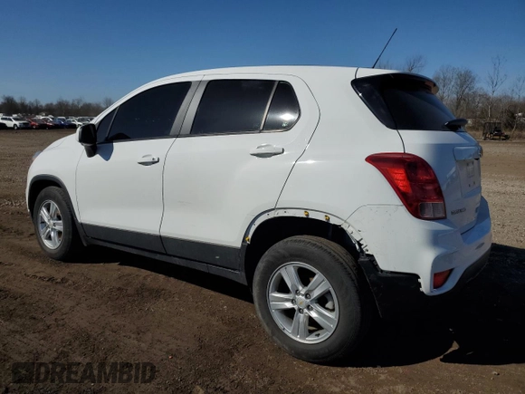 2021 Chevrolet Trax LS with VIN KL7CJNSB6MB349841, listed as a Copart auction lot 48865625 with 33,936 mi miles and Salvage Title. Bid and sale history available at carsss.com. Image 2.