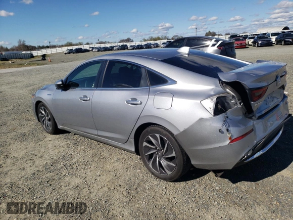 2021 Honda Insight Touring with VIN 19XZE4F99ME010173, listed as a Copart auction lot 47144315 with 80,990 mi miles and Salvage Title. Bid and sale history available at carsss.com. Image 2.