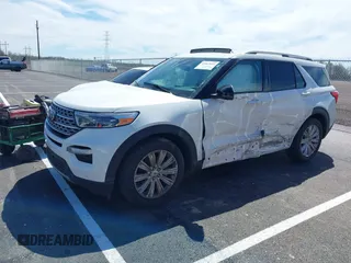 2021 Ford Explorer Limited with VIN 1FMSK7FH7MGC17885, listed as a IAAI auction lot 41812647 with 49,185 mi miles. Bid and sale history available at carsss.com. Image 17.