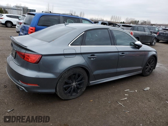 2015 Audi S3 2.0T Prestige with VIN WAUFFRFF3F1049296, listed as a Copart auction lot 84798264 with 219,337 mi miles and Clean Title. Bid and sale history available at carsss.com. Image 3.