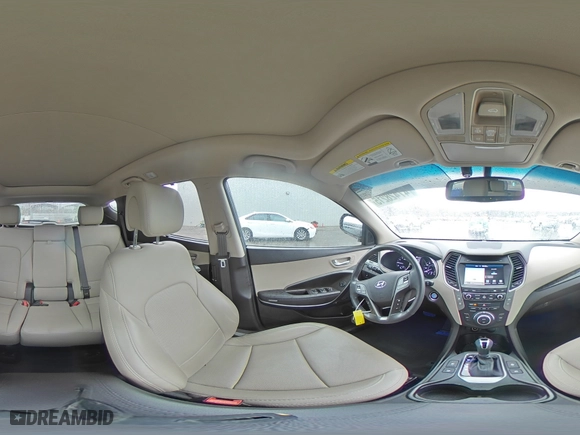 2017 Hyundai Santa Fe Sport 2.4L with VIN 5XYZU3LB6HG458710, listed as a Copart auction lot 47428215 with 48,251 mi miles and Salvage Title. Bid and sale history available at carsss.com. Image 15.