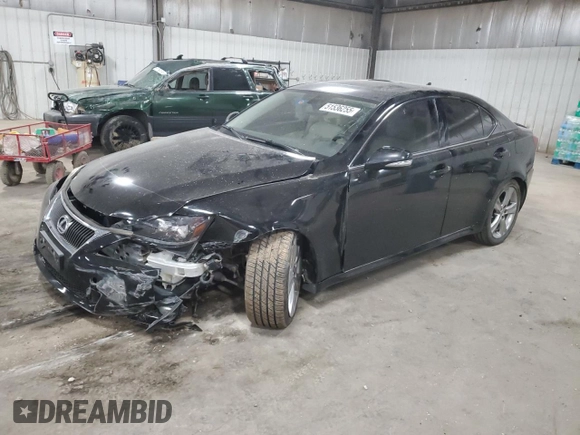 2013 Lexus IS 250 with VIN JTHBF5C26D5187477, listed as a Copart auction lot 51536255 with Not Provided miles and Salvage Title. Bid and sale history available at DreamBid. Image 1.