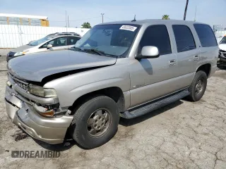 2003 Chevrolet Tahoe LS with VIN 1GNEC13TX3R299948, listed as a Copart auction lot 49633585 with 264,073 mi miles and Salvage Title. Bid and sale history available at carsss.com. Image 1.