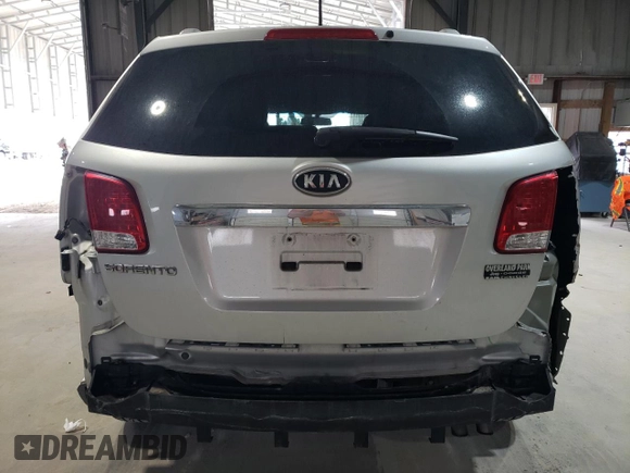2011 Kia Sorento LX with VIN 5XYKT4A2XBG047542, listed as a Copart auction lot 50230175 with 176,881 mi miles and Salvage Title. Bid and sale history available at DreamBid. Image 6.