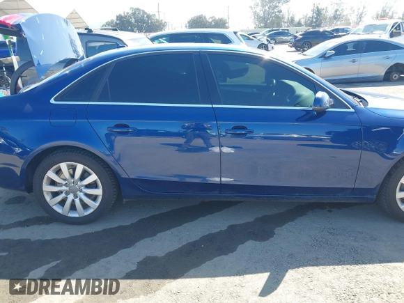 2013 Audi A4 Premium with VIN WAUAFAFL8DN049558, listed as a IAAI auction lot 41958979 with 136,543 mi miles. Bid and sale history available at carsss.com. Image 13.