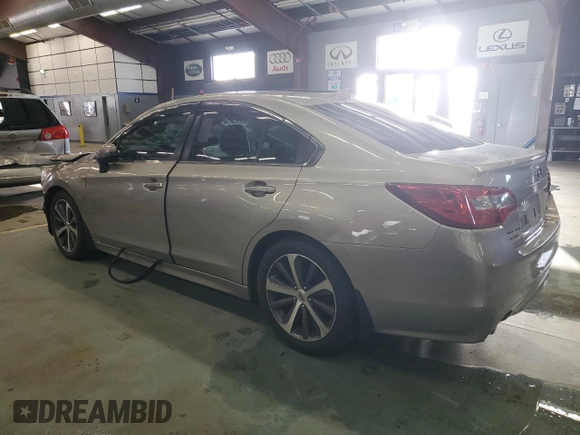 2016 Subaru Legacy Limited with VIN 4S3BNAN60G3055375, listed as a Copart auction lot 88987915 with 123,676 mi miles and Clean title. Bid and sale history available at DreamBid. Image 2.