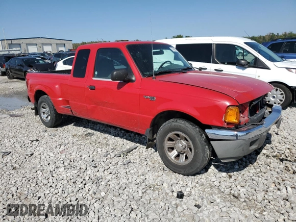 2002 Ford Ranger XL Fleet with VIN 1FTYR44U32TA26462, listed as a Copart auction lot 73542224 with 302,252 mi miles and Salvage title. Bid and sale history available at DreamBid. Image 4.