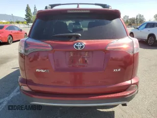 2018 Toyota RAV4 XLE with VIN 2T3WFREV2JW522336, listed as a Copart auction lot 52029405 with Not Provided miles and Salvage Title. Bid and sale history available at DreamBid. Image 6.