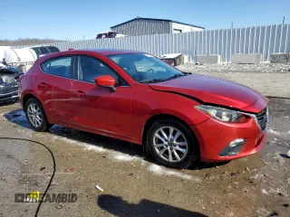 2014 Mazda 3 i Grand Touring with VIN JM1BM1M7XE1118584, listed as a Copart auction lot 44726665 with 131,062 mi miles and Salvage Title. Bid and sale history available at DreamBid. Image 4.