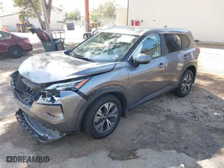 2022 Nissan Rogue SV with VIN JN8BT3BB6NW332940, listed as a IAAI auction lot 41721199 with 70,300 mi miles. Bid and sale history available at carsss.com. Image 17.