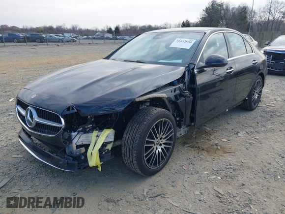 2025 Mercedes-Benz C 300 with VIN W1KAF4HB7SR253109, listed as a IAAI auction lot 41832800 with 703 mi miles and . Bid and sale history available at DreamBid. Image 18.