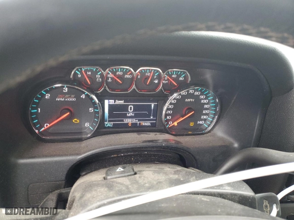 2018 Chevrolet Silverado 1500 LT with VIN 3GCUKREC6JG190645, listed as a Copart auction lot 89153675 with 123,913 mi miles and Salvage Title. Bid and sale history available at carsss.com. Image 9.
