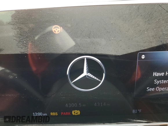 2024 Mercedes-Benz S 580e with VIN W1K6G6KB3RA264513, listed as a Copart auction lot 41341515 with 4,314 mi miles and Non Repairable. Bid and sale history available at DreamBid. Image 9.