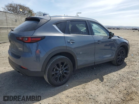 2023 Mazda CX-5 2.5 S Carbon Edition with VIN JM3KFBCM0P0256626, listed as a Copart auction lot 50818685 with 13,338 mi miles and Salvage Title. Bid and sale history available at carsss.com. Image 3.