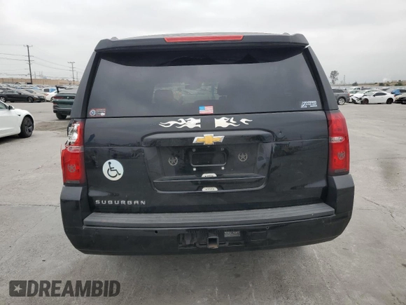 2019 Chevrolet Suburban LT z VIN 1GNSCHKCXKR143548, wystawiony jako Copart lot #54251715 z przebiegiem 102 804 mil mil oraz Szkoda całkowita • Salvage title. Historia ofert i sprzedaży dostępna na DreamBid. Obrazek 6.