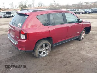 2016 Jeep Compass High Altitude Edition with VIN 1C4NJDEB1GD729471, listed as a IAAI auction lot 41616976 with 124,385 mi miles. Bid and sale history available at carsss.com. Image 4.