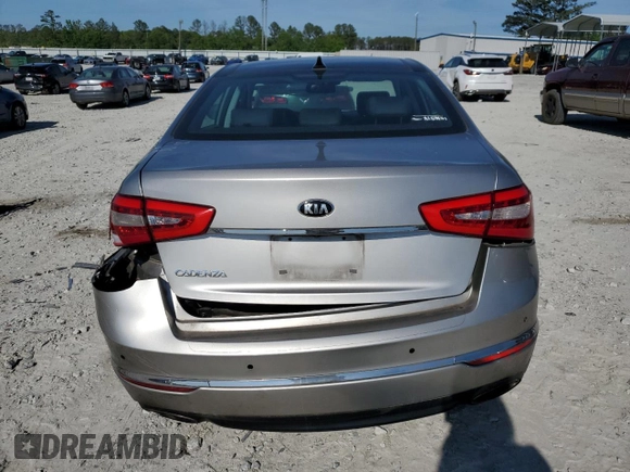 2014 Kia Cadenza Premium with VIN KNALN4D70E5133832, listed as a Copart auction lot 51389574 with 113,266 mi miles and Salvage Title. Bid and sale history available at carsss.com. Image 6.