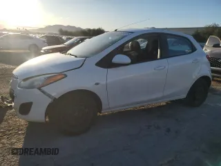 2013 Mazda Mazda2 Sport with VIN JM1DE1KZ3D0159928, listed as a Copart auction lot 51688645 with 130,670 mi miles and Salvage Title. Bid and sale history available at carsss.com. Image 1.