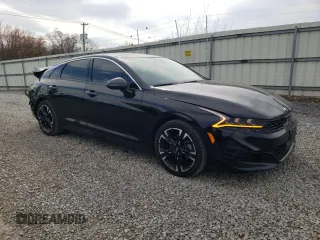 2021 Kia K5 GT-Line with VIN 5XXG64J29MG075109, listed as a Copart auction lot 49680785 with 50,280 mi miles and Salvage Title. Bid and sale history available at carsss.com. Image 4.