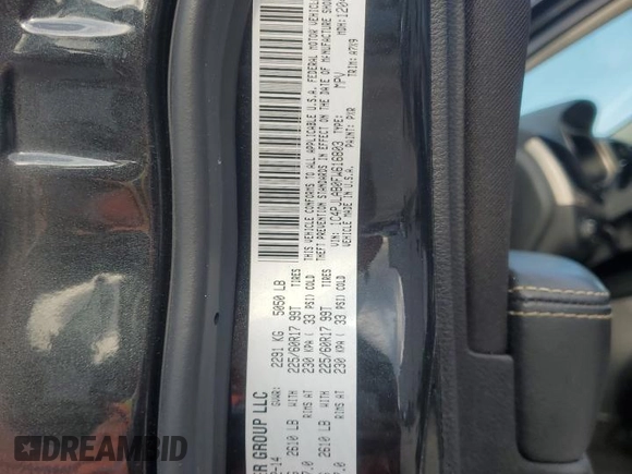 2015 Jeep Cherokee Sport with VIN 1C4PJLAB0FW616803, listed as a Copart auction lot 51414405 with 126,964 mi miles and Salvage Title. Bid and sale history available at carsss.com. Image 13.