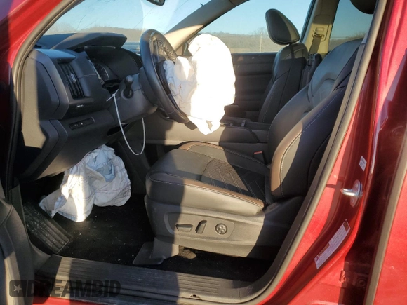 2022 Nissan Pathfinder SV with VIN 5N1DR3BB4NC245439, listed as a Copart auction lot 46955135 with Not provided miles and Salvage title. Bid and sale history available at DreamBid. Image 7.