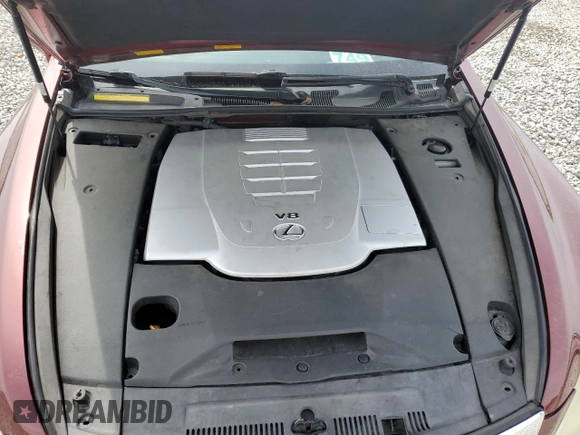2007 Lexus LS 460 L with VIN JTHGL46F375014799, listed as a Copart auction lot 53912115 with 150,120 mi miles and Salvage title. Bid and sale history available at DreamBid. Image 11.