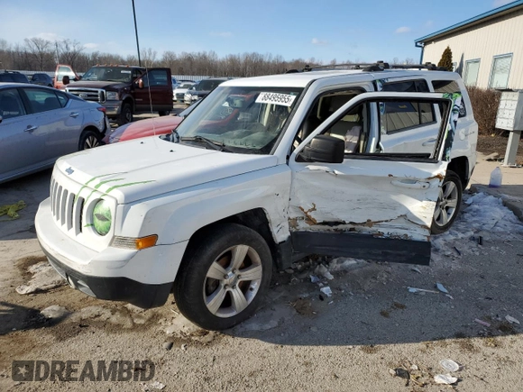 2012 Jeep Patriot Limited with VIN 1C4NJRCB4CD670443, listed as a Copart auction lot 88495955 with 179,384 mi miles and Salvage Title. Bid and sale history available at carsss.com. Image 1.