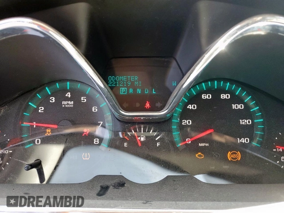 2014 Chevrolet Traverse LTZ with VIN 1GNKRJKD3EJ329725, listed as a Copart auction lot 53272755 with 221,219 mi miles and Salvage Title. Bid and sale history available at DreamBid. Image 9.