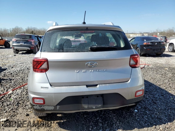 2024 Hyundai Venue Limited with VIN KMHRC8A32RU316491, listed as a Copart auction lot 46500945 with 17,585 mi miles and Salvage Title. Bid and sale history available at DreamBid. Image 6.