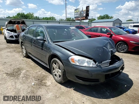 2014 Chevrolet Impala LT с VIN 2G1WB5E35E1180519, выставлен на аукционе Copart как лот 56638725 с пробегом Не указан миль и Списание • Salvage title. История ставок и продаж доступна на DreamBid. Изображение 13.