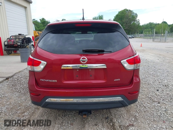 2016 Nissan Pathfinder SV with VIN 5N1AR2MM2GC629654, listed as a IAAI auction lot 42170119 with 121,000 mi miles and . Bid and sale history available at DreamBid. Image 16.