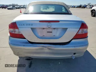 2009 Mercedes-Benz CLK 350 with VIN WDBTK56FX9T109172, listed as a Copart auction lot 46328435 with 137,484 mi miles and Salvage Title. Bid and sale history available at DreamBid. Image 6.