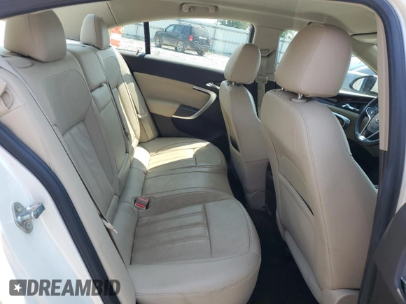2014 Buick Regal with VIN 2G4GK5EX0E9221506, listed as a Copart auction lot 61941555 with 105,259 mi miles and Non repairable. Bid and sale history available at DreamBid. Image 10.