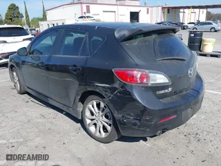 2010 Mazda Mazda3 s Sport with VIN JM1BL1H65A1296255, listed as a IAAI auction lot 42018973 with 143,903 mi miles. Bid and sale history available at carsss.com. Image 3.