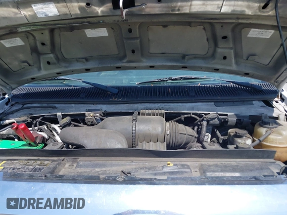 2010 Ford Econoline Cargo Commercial with VIN 1FTNE1EW0ADB02760, listed as a IAAI auction lot 42172900 with 503,058 mi miles. Bid and sale history available at carsss.com. Image 10.