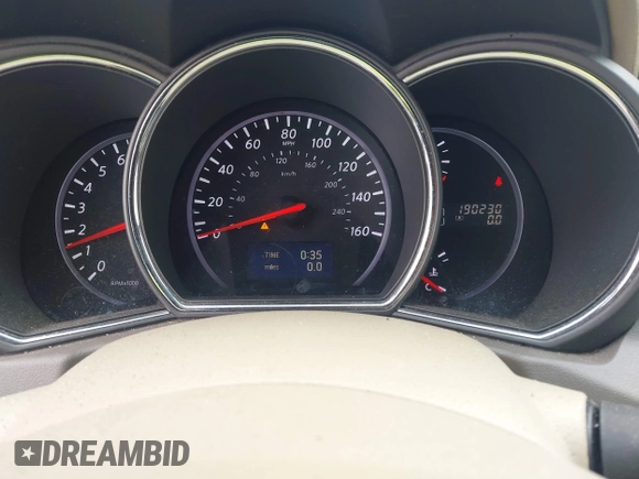 2011 Nissan Murano LE z VIN JN8AZ1MW3BW152714, wystawiony jako IAAI lot #42362784 z przebiegiem 190 230 mil mil oraz . Historia ofert i sprzedaży dostępna na DreamBid. Obrazek 7.