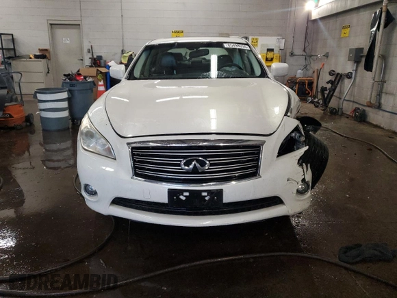 2013 Infiniti M37 with VIN JN1BY1AR0DM604816, listed as a Copart auction lot 85498034 with 126,807 mi miles and Salvage Title. Bid and sale history available at carsss.com. Image 5.