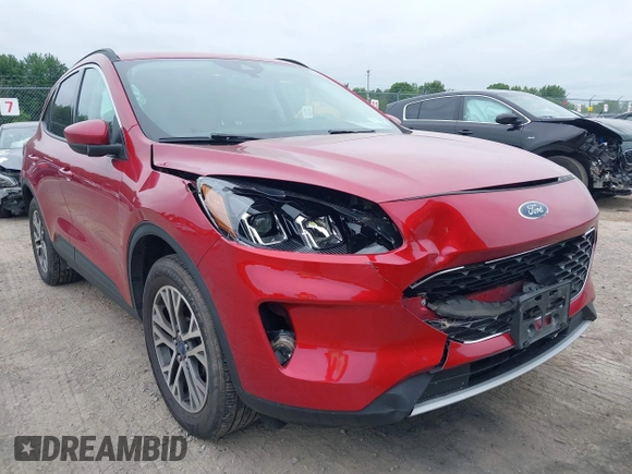 2021 Ford Escape SEL z VIN 1FMCU9H61MUA64735, wystawiony jako IAAI lot #42511030 z przebiegiem 85 707 mil mil oraz . Historia ofert i sprzedaży dostępna na DreamBid. Obrazek 6.