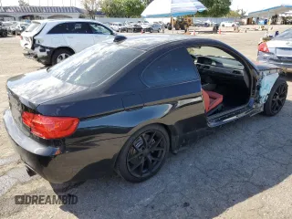 2012 BMW 3 Series 335is with VIN WBAKG1C5XCJ217018, listed as a Copart auction lot 46566545 with 57,465 mi miles and Salvage title. Bid and sale history available at DreamBid. Image 3.