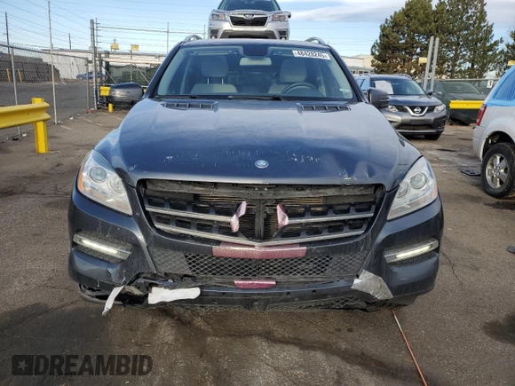 2012 Mercedes-Benz M with VIN 4JGDA5HB8CA046879, listed as a Copart auction lot 48428245 with 97,369 mi miles and Salvage Title. Bid and sale history available at carsss.com. Image 5.