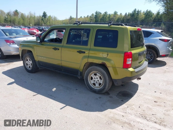 2012 Jeep Patriot Sport with VIN 1C4NJPBA6CD639580, listed as a IAAI auction lot 42221359 with 123,596 mi miles and . Bid and sale history available at DreamBid. Image 3.