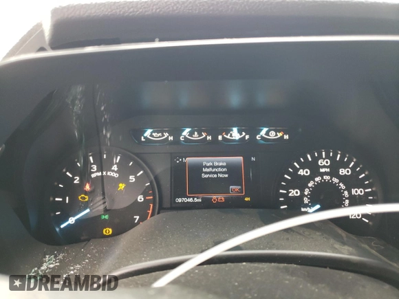 2018 Ford F-150 XL with VIN 1FTEW1EP3JKF28315, listed as a Copart auction lot 47981045 with 97,046 mi miles and Clean Title. Bid and sale history available at carsss.com. Image 9.
