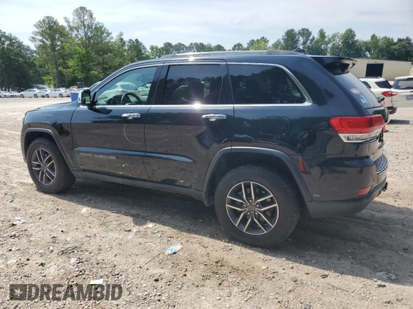 2019 Jeep Grand Cherokee Limited with VIN 1C4RJFBG5KC640076, listed as a Copart auction lot 60709855 with 150,636 mi miles and Salvage title. Bid and sale history available at DreamBid. Image 2.