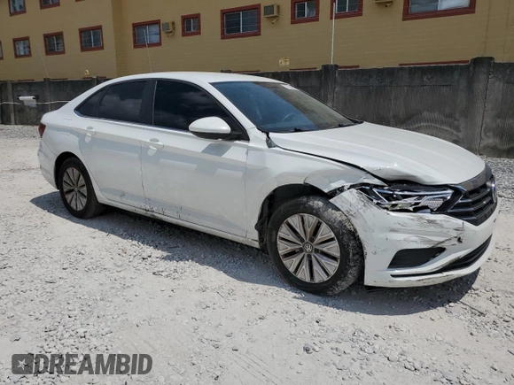 2019 Volkswagen Jetta S с VIN 3VWC57BUXKM025895, выставлен на аукционе Copart как лот 57839285 с пробегом 73 754 миль миль и Списание • Salvage title. История ставок и продаж доступна на DreamBid. Изображение 4.
