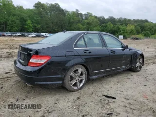 2011 Mercedes-Benz C 300 Sport with VIN WDDGF8BB5BR174600, listed as a Copart auction lot 56768265 with 142,253 mi miles and Salvage title. Bid and sale history available at DreamBid. Image 3.