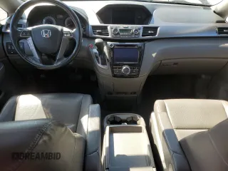 2014 Honda Odyssey EX-L with VIN 5FNRL5H64EB034147, listed as a Copart auction lot 46372795 with 156,720 mi miles and Salvage Title. Bid and sale history available at carsss.com. Image 8.