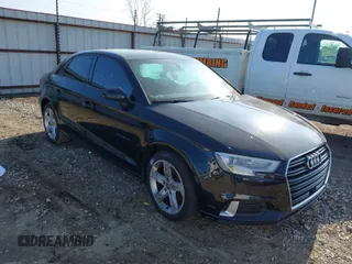 2017 Audi A3 Sedan Premium with VIN WAUAUGFF7H1029883, listed as a IAAI auction lot 41179267 with 76,373 mi miles. Bid and sale history available at carsss.com. Image 1.