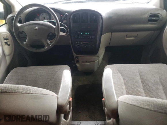2005 Dodge Caravan SXT with VIN 2D4GP44L85R401401, listed as a Copart auction lot 58576535 with 190,858 mi miles and Salvage title. Bid and sale history available at DreamBid. Image 8.