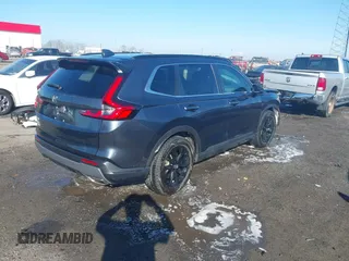 2024 Honda CR-V Sport with VIN 7FARS5H55RE031391, listed as a IAAI auction lot 41662628 with 16,140 mi miles and . Bid and sale history available at DreamBid. Image 4.